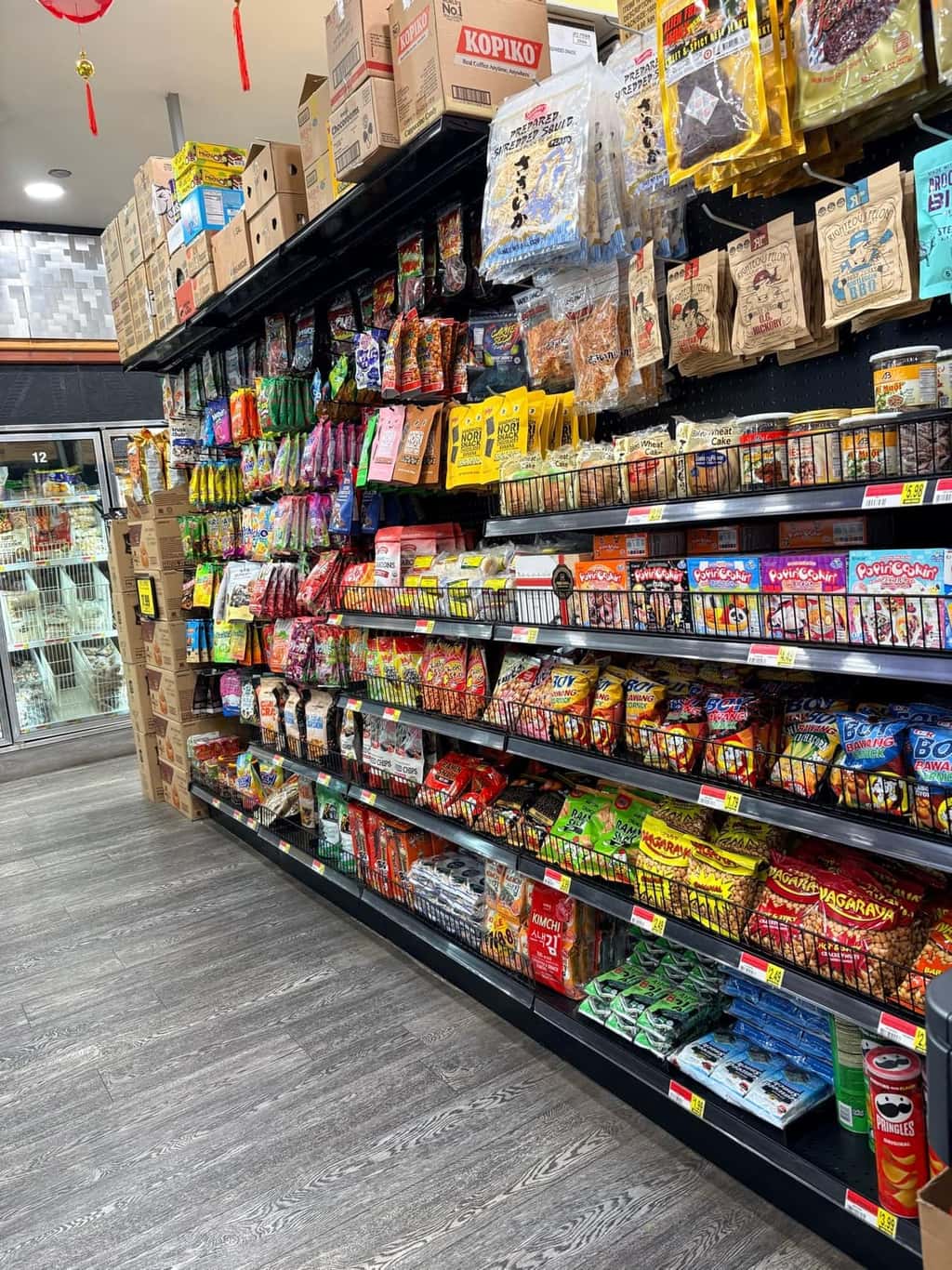 Imported snacks