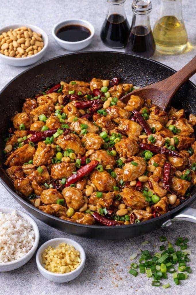 Traditional Chinese Kung Pao Chicken
