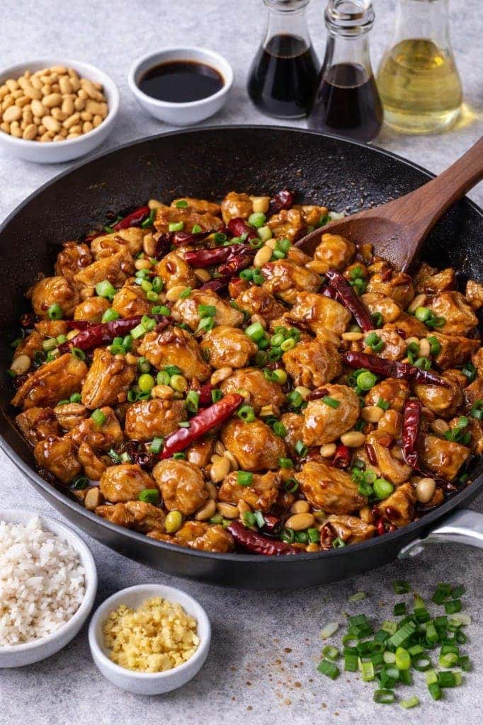 Traditional Chinese Kung Pao Chicken