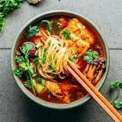 Spicy Kimchi Ramen